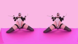 【VR動画】セクシーな衣装で陰部をガンガン刺激しちゃう女の子