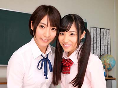 【VR】「学園性活たまらね～」スレンダーなロリ系女子校生に乳首を攻められハーレムプレイでチンコバッキバキ❢