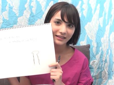 ◆手コキ◆パンツがマン汁で透けて陰毛が見えちゃうくらい感じちゃってる美女が臭いち●ぽを喉の奥までしゃぶって濃厚ザーメンを口内射精しちゃう！