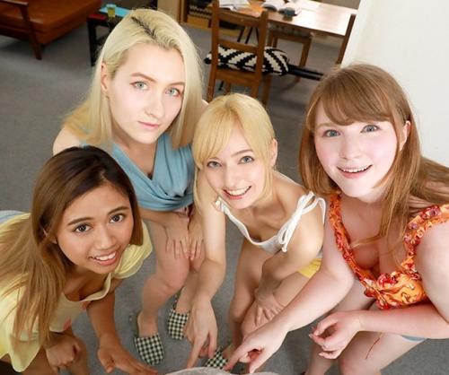 【ＶＲ】ロシアから来た留学生のサーシャちゃんと中出しＳＥＸ！初めてのシェアハウスは留学生だらけだった！