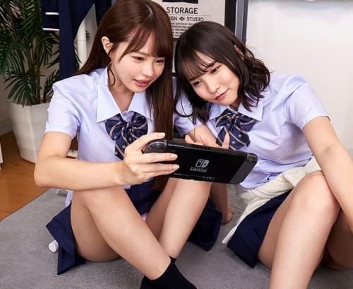 【ＶＲ】「キスしてやっから喘ぐなよ！」近所の生意気ＪＫ達に上から目線で弄ばれる、今日もキス魔な、あざとデビルが襲来！