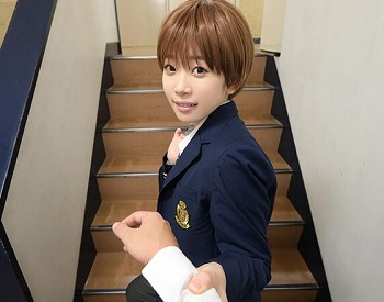 【雄んなの子と…VR】『優しくしろよ！』相部屋のイケメンは男装女子だった！淫語責め囁き手コキに脳みそバグる！