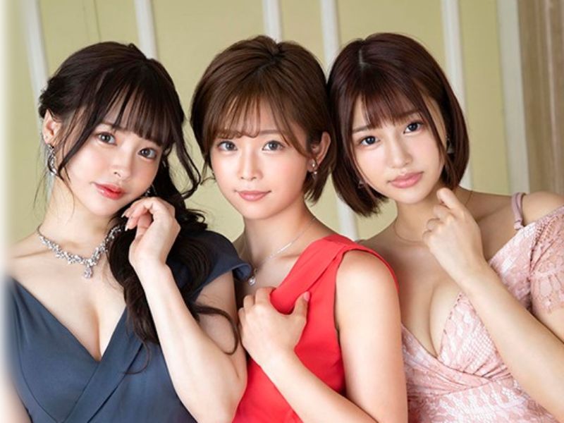 〚紗倉まな＼止まらない悶絶天国。企画(^^〛いっぱい精子ちゃん放出してね。。。トリプル乙女が三ツ星マ〇チョを暴走させるぜwwwww